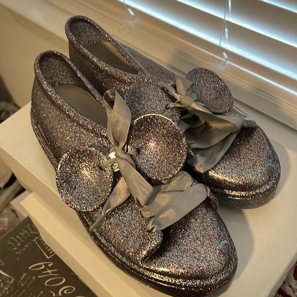 Sparkley melissa jelly sneakers (with Minnie Mouse details)